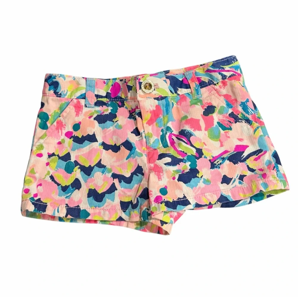 Lilly Pulitzer Multicolor mini Callahan Shorts size 6